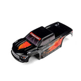 Pro-Line 1/16 Pre-Cut Truck Body Tough Color Black: Traxxas Mini Maxx