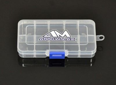 Arrowmax 10-Compartment Parts Box 132x68x22mm