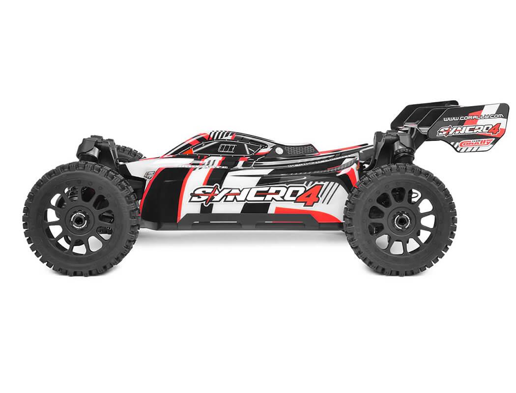 Corally Syncro-4 Brushless 4S Basher Buggy Rtr - Red/Black