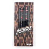 Yeah Racing 110mm Desert Cobra Dual Spring Damper Pair Red For 1/10 RC Offroad
