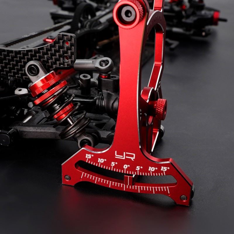 Yeah Racing Universal Set Up System Ver.3 For 1/10 On Road Red