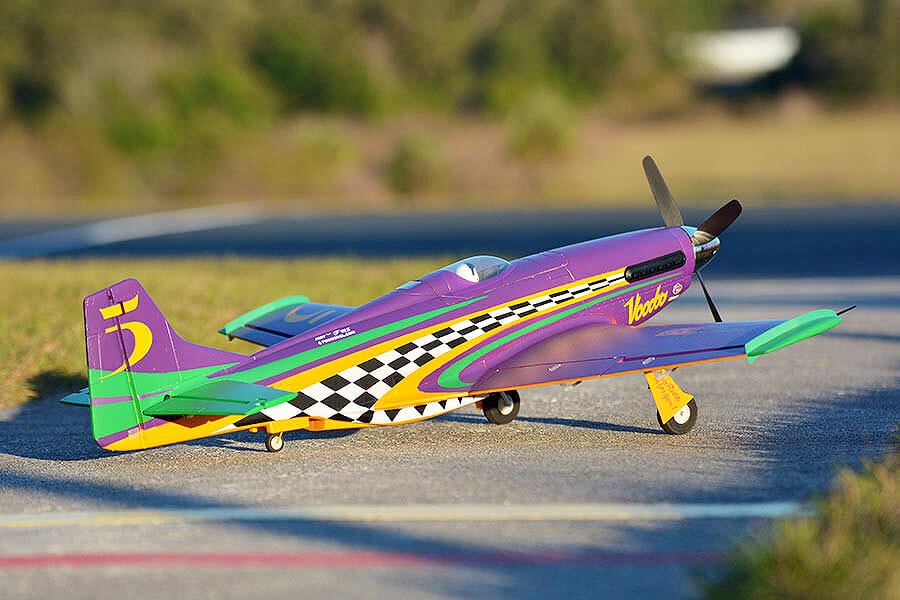 FMS 1100mm P-51 VOODOO WITHOUT TX/RX/BATTERY