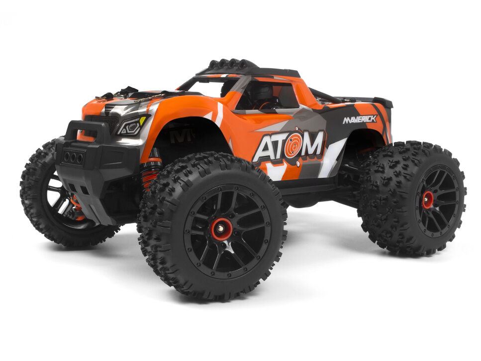 Maverick Atom 1/18 4WD Electric Truck - Orange