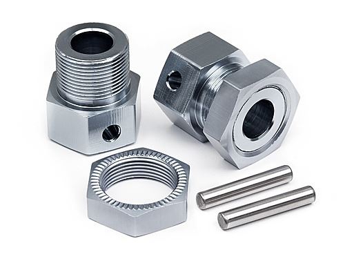Maverick Wheel Adaptor, Wheel Nut And Shafts (Front - Xb)