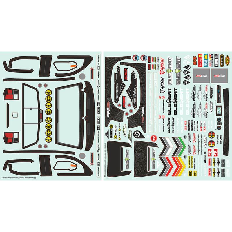 ELEMENT RC ENDURO ECTO DECAL SHEET