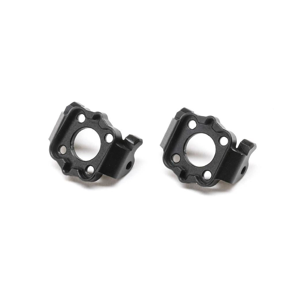 Losi Aluminum Spindle Carrier Set, 5Deg, Black: Mini Lmt
