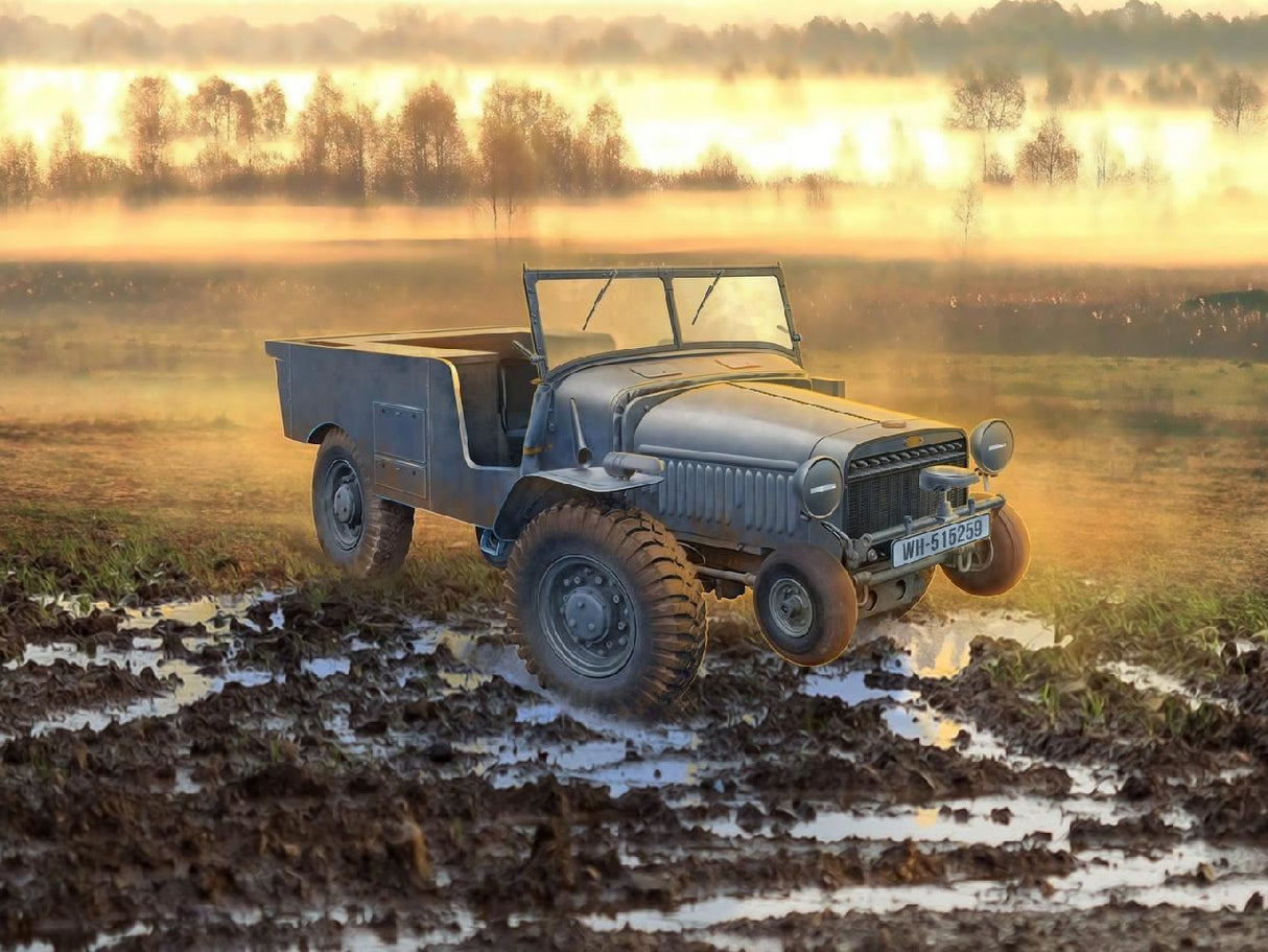 Icm Laffly (F) Typ V15T, Wwii German Military Vehicle