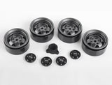 RC4WD OEM XJ 1.9  BEADLOCK WHEELS (GUNMETAL)