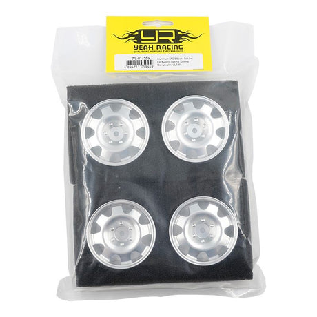 Yeah Racing Aluminum Cnc 8 Spoke Rim Set For Kyosho Optima / Optima Mid / Javelin / Optima Pro