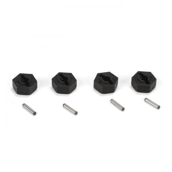 ECX 12mm Wheel Hex (4): 1/18 4WD Temper