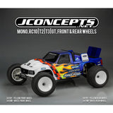 Mono Rear Wheel-RC10T,T2,T3,GT(3/16in Axle)Ylw-Pk4