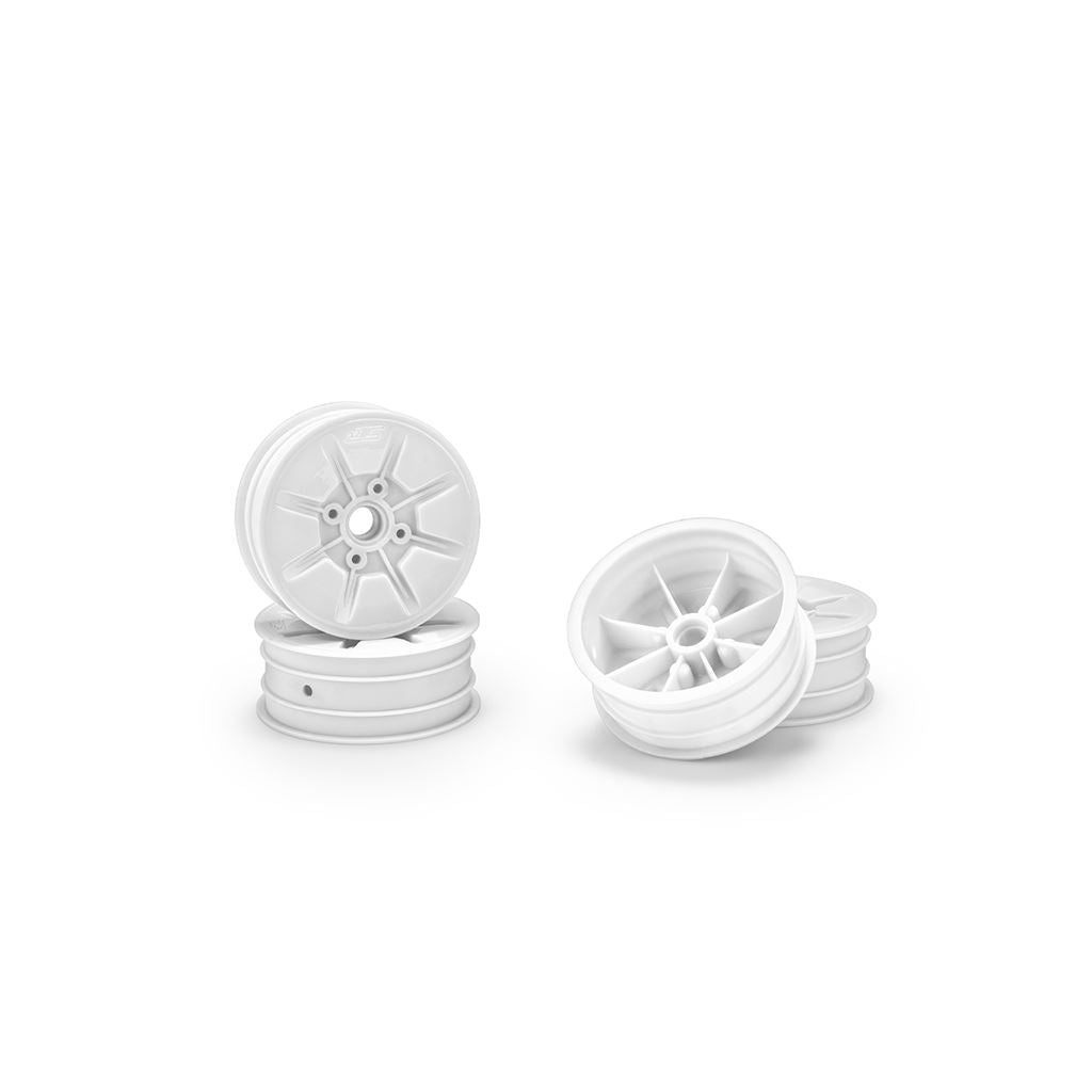Pioneer - Rc10 2.2In Front Wheel White - 4Pcs