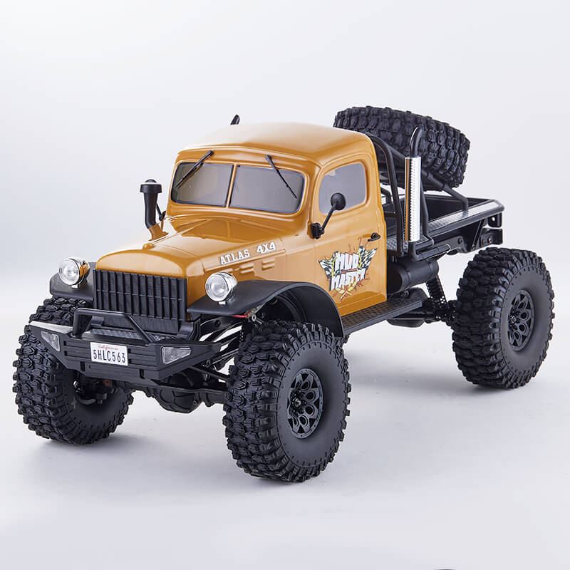 ROC HOBBY ATLAS 4X4 RS YELLOW 1/10 SCALER RTR