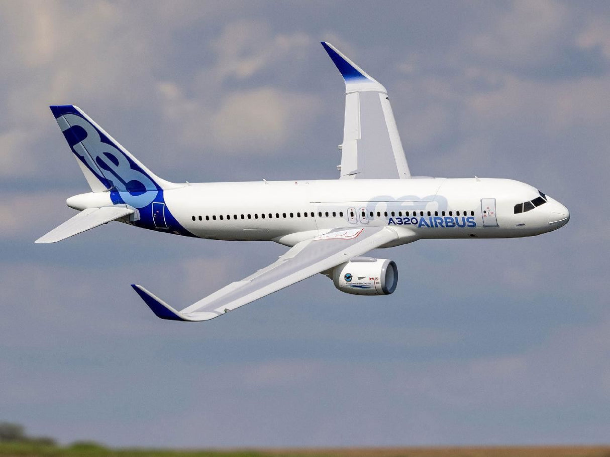 E Flite Airbus A320Neo Twin 64Mm Edf Bnf Basic W/As3X+ Safe