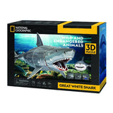 Cubicfun Great White Shark (72 Pieces)