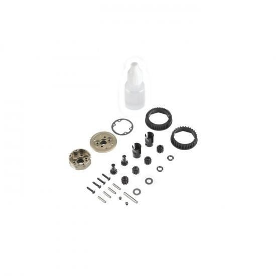 TLR Complete Gear Diff, Front/Rear: 22-4 2.0