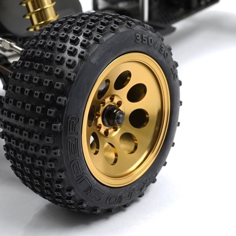 Yeah Racing Aluminum CNC 8 Spoke Rim Set For Kyosho Optima / Optima Mid / Javelin / ULTIMA