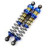 Yeah Racing Aluminum TR-XB 105mm Big Bore Shocks For Traxxas 1/10 Slash Stampede Bandit Arrma RC Blue