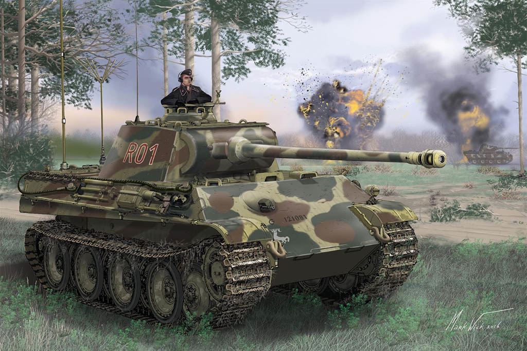 Dragon 1/72 Befehls Panther Ausf.G