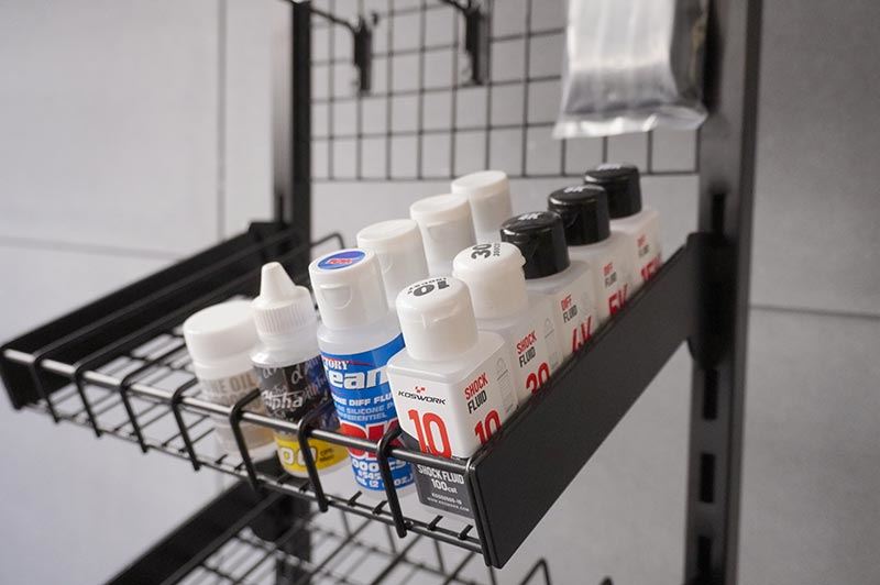 Koswork Display Stand Shock Diff Oil Max Diam 34Mm (385X315X1340Mm)