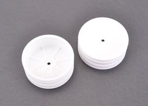 Schumacher Buggy 2WD Front Wheels - 12mm Hex - White