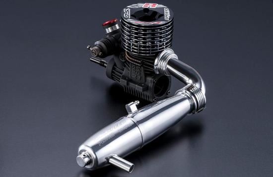 O.S. Speed R2103 & T-2080SC Tuned Pipe Combo - .21 On-Road Competition Engine (L-OS1AY01)