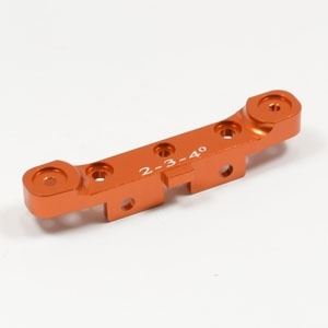 HOBAO HYPER SS CAGE TRUGGY CNC REAR LOWER ALUM. ARM HOLDER 2/3/4&#176;