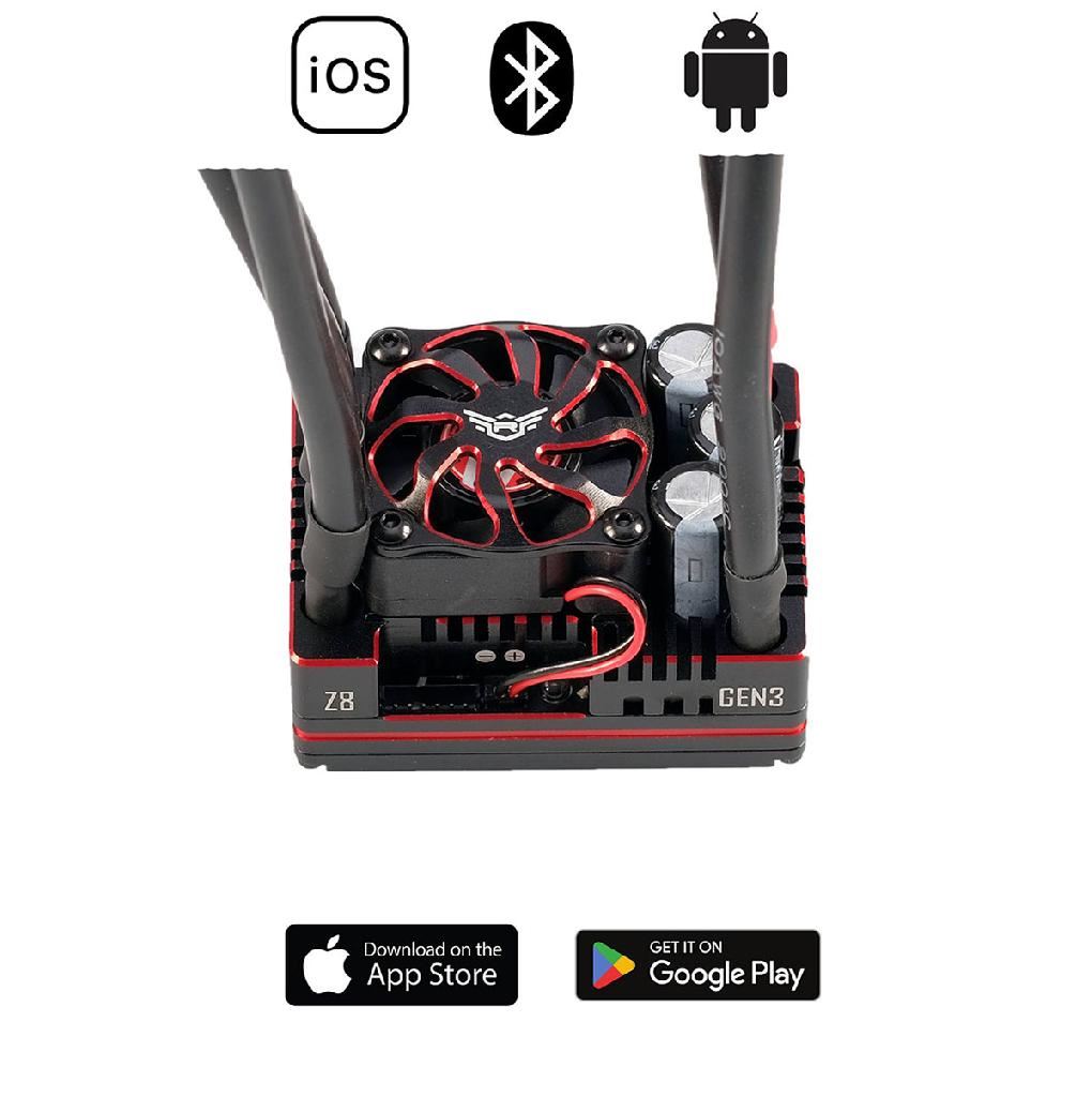Reds  Esc Z8 Pro 220A 1:8 Gen 3 Bluetooth
