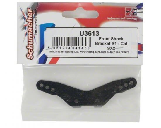 Schumacher Front Shock Bracket S1 - Cat SX2