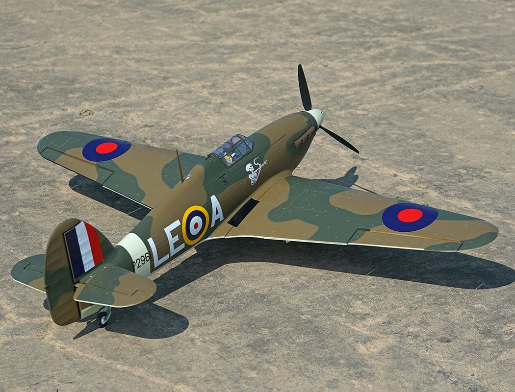Xfly Hawker Hurricane Mk1 Brown/Green 1200Mm Pnp