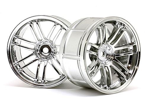 HPI Lp29 Wheel Rays Volkracing Re30 Chrome (2Pcs)