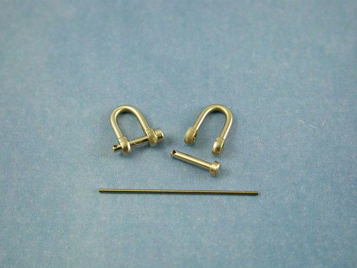 Radio Active Shackle 5x8, 1mm Split Pin (pk2)