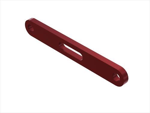 ARRMA Aluminum RR Suspension Mount Red 4x4