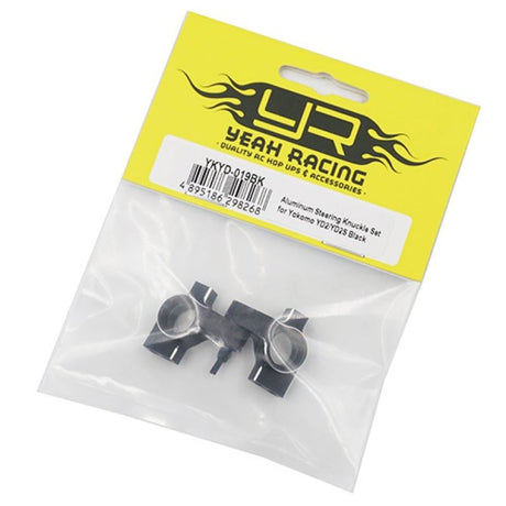 Yeah Racing Aluminum Steering Knuckle Set for Yokomo YD2 YD2S Black