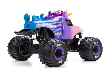 Losi 1/18 Mini Lmt Sparkle Smash 2S 4X4 Rtr Brushed Monster Truck