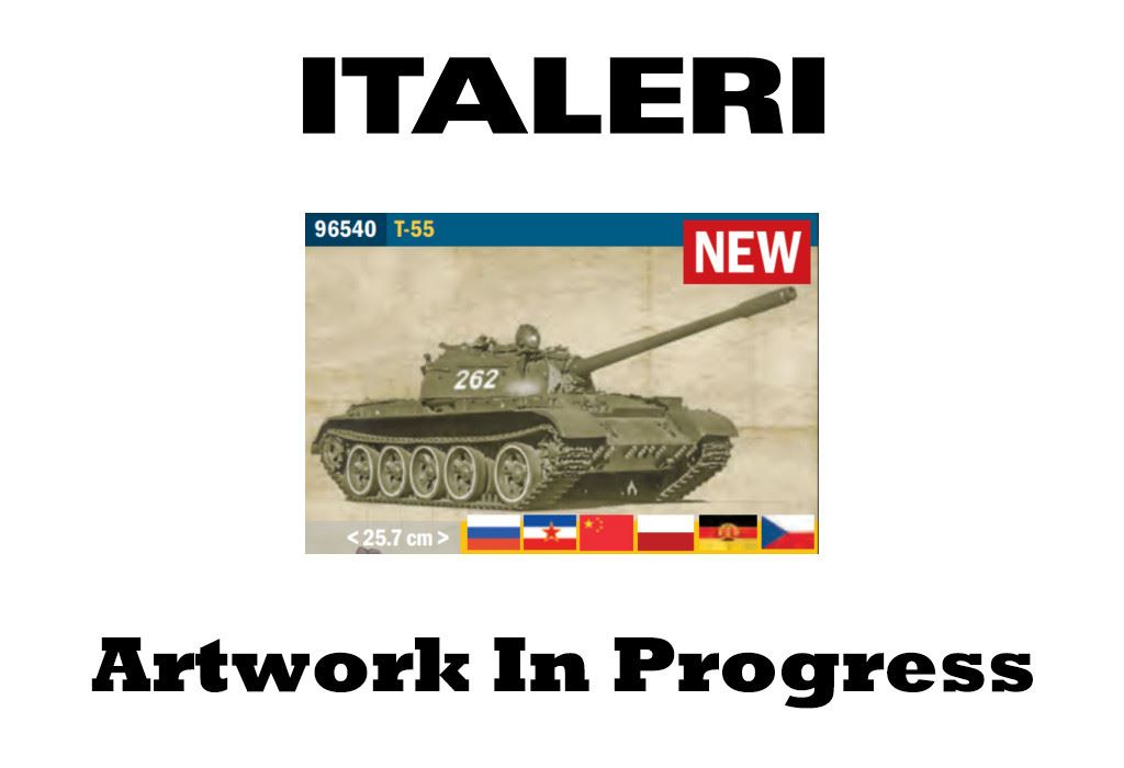 Italeri T-55 Soviet Medium Tank