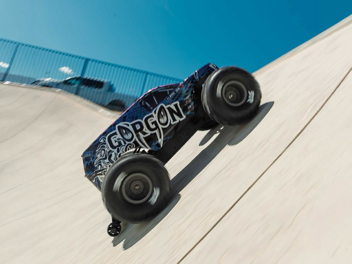 Arrma 1/10 Gorgon 223S 2Wd Rtr Monster Truck, Blue/Black