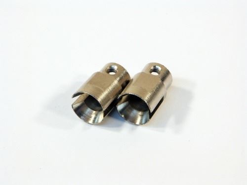 HPI Heavy Duty Cup Joint 6X13X20mm (Silver/2Pcs)