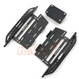 Yeah Racing Metal Rock Rails w/ Receiver Box For Axial SCX10 II