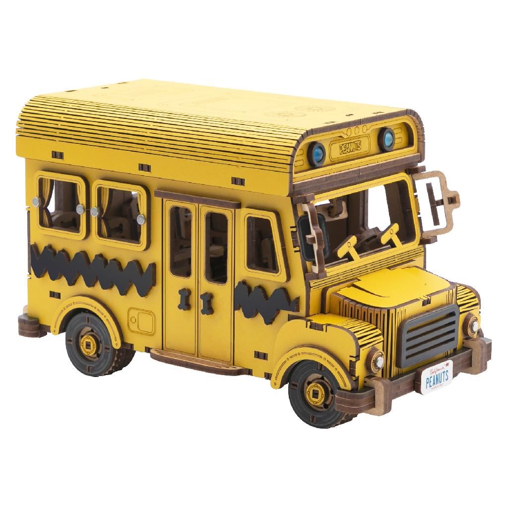 Puremind Peanuts™ Snoopy Yellow School Bus