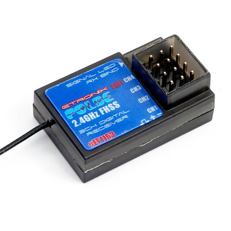 Etronix Pulse Fhss Receiver 2.4Ghz For Et1117 Ex4Gpro