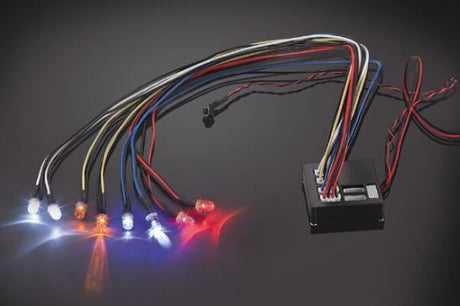 Fastrax Flashing Light Kit Multiple Functions 8-Led Light