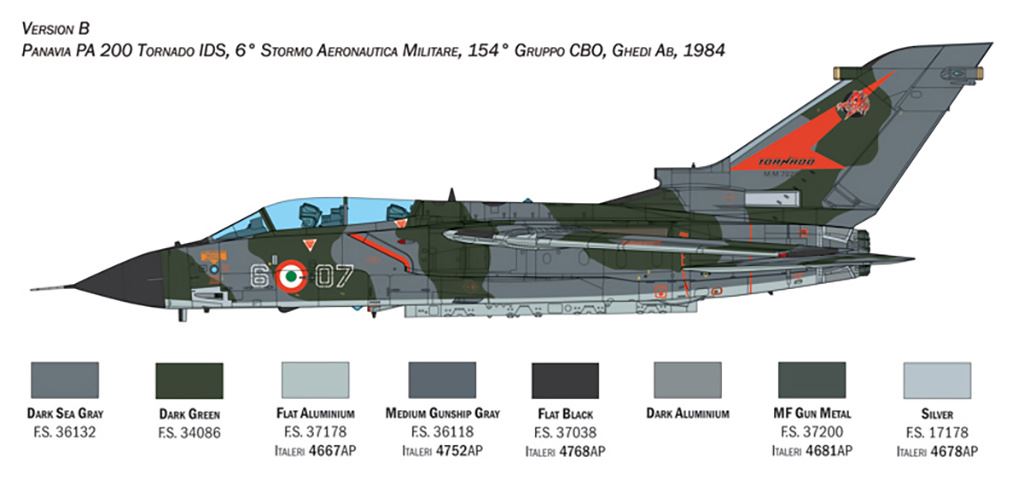 Italeri TORNADO IDS 40TH ANNIVERSARY