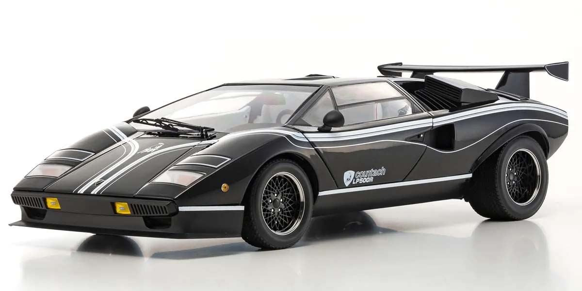Kyosho 1:12 Lamborghini Countach Lp500R 1982 Black