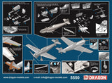 Dragon 1/48 Bf109E-4 Wwii German Fighter Plane