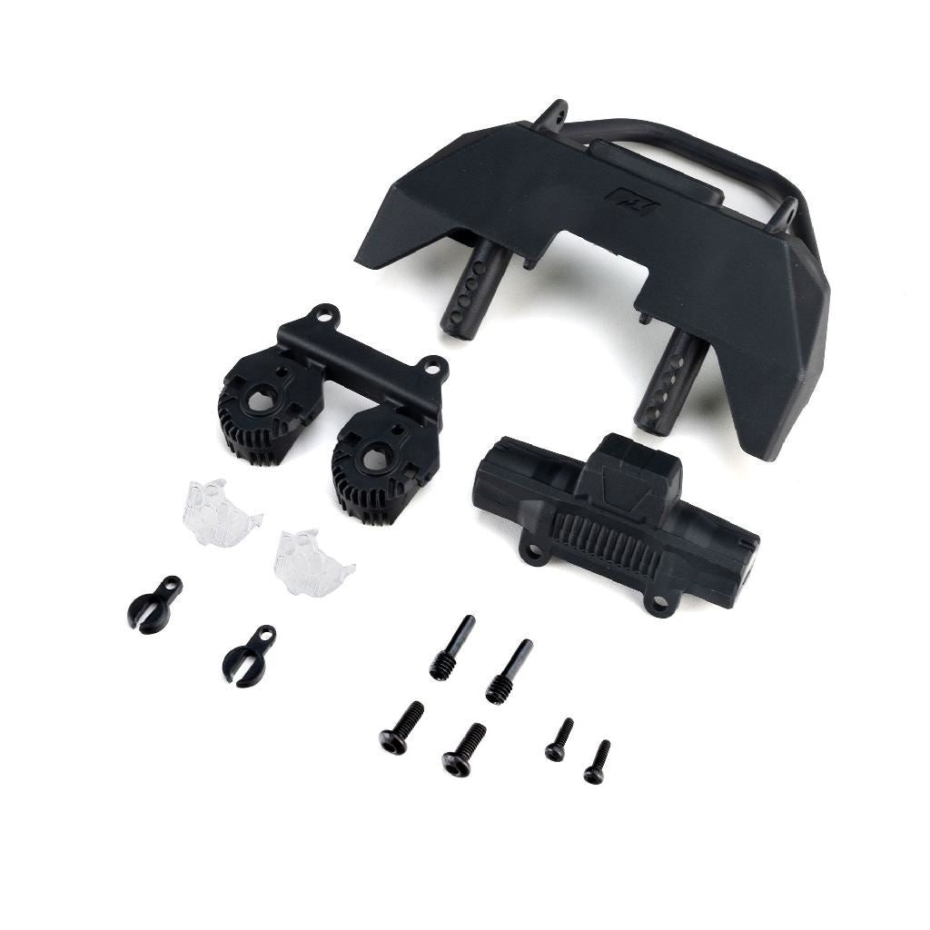 Axial Front Bumper Set, Jeep Jt: Scx10 Iii Motobilt