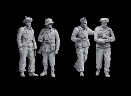 Dragon Ghost Division Tank Crew (Blitzkrieg 1940) 4 Figures