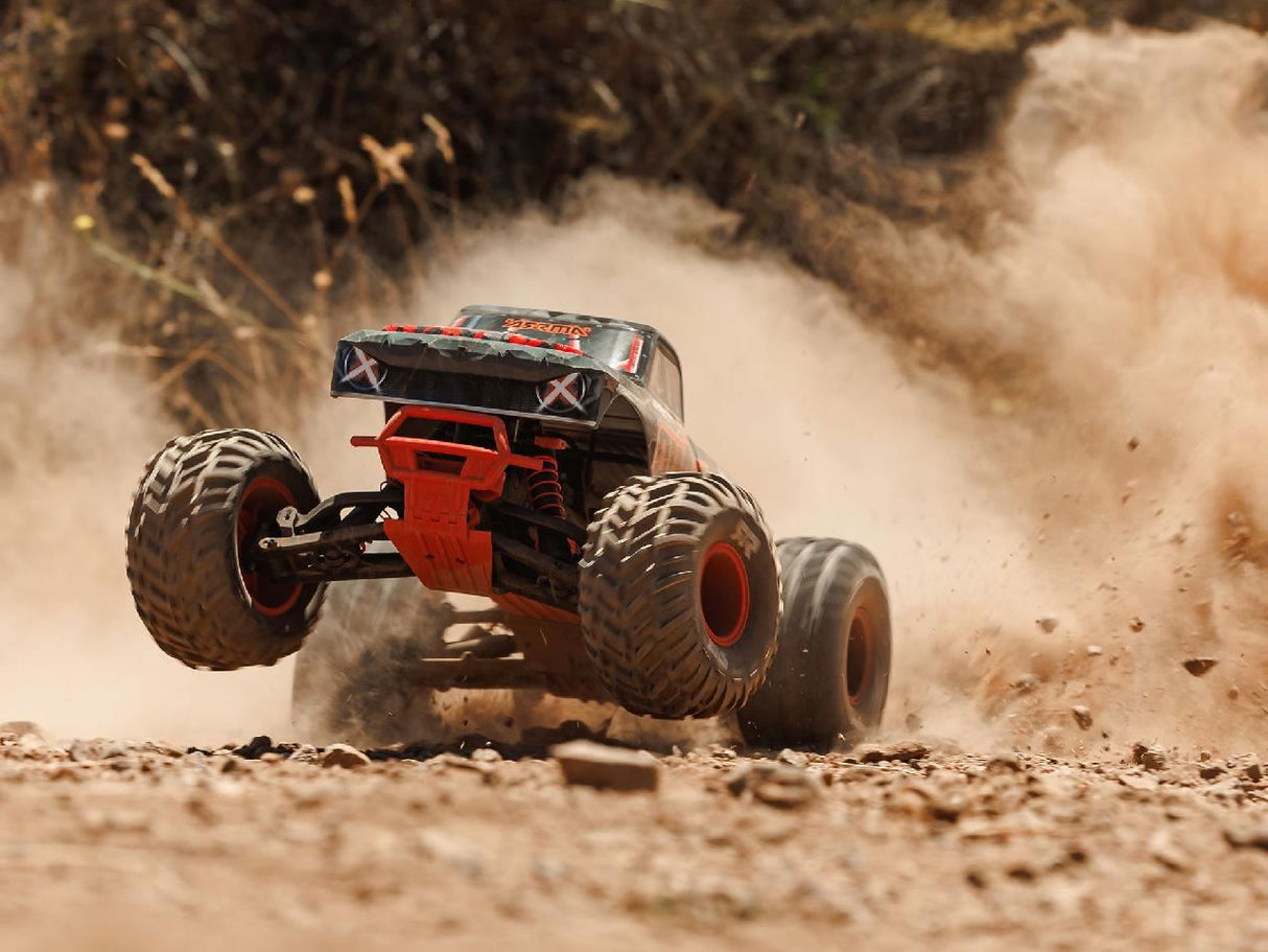 Arrma 1/10 Quake 223S Dsc 2Wd Rtr Brushless Monster Truck, Red