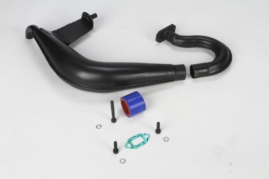 Losi Tuned Exhaust Pipe, 23-30cc Gas Engines: 5IVE-T (LosiR8020)
