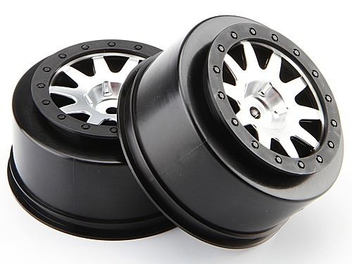 HPI Mk.10 V2 Wheel Matt Chrome (4.5mm Offset/2Pcs)